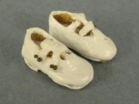 (image for) White Double Strap Shoes - Click Image to Close